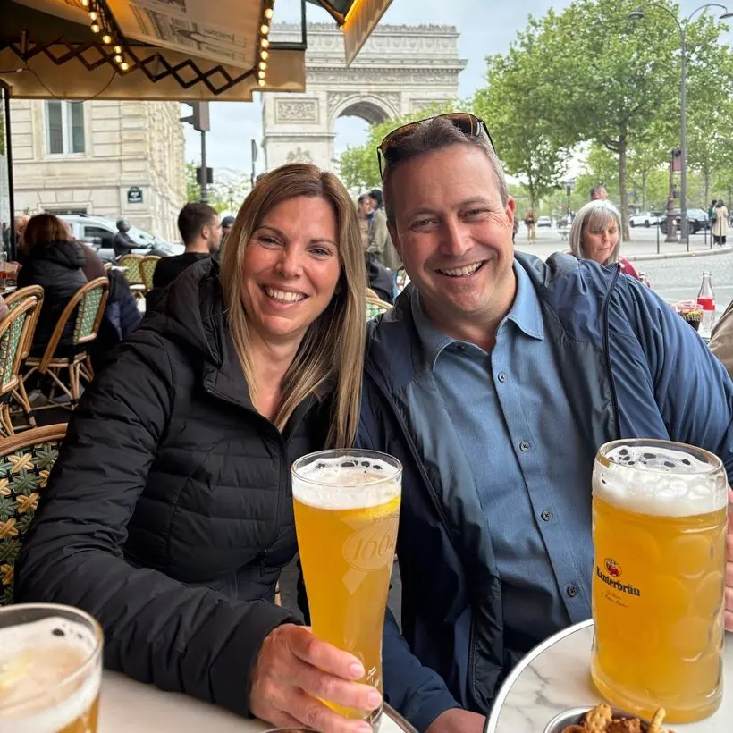 Vicky Blouin et Martin Carrier
